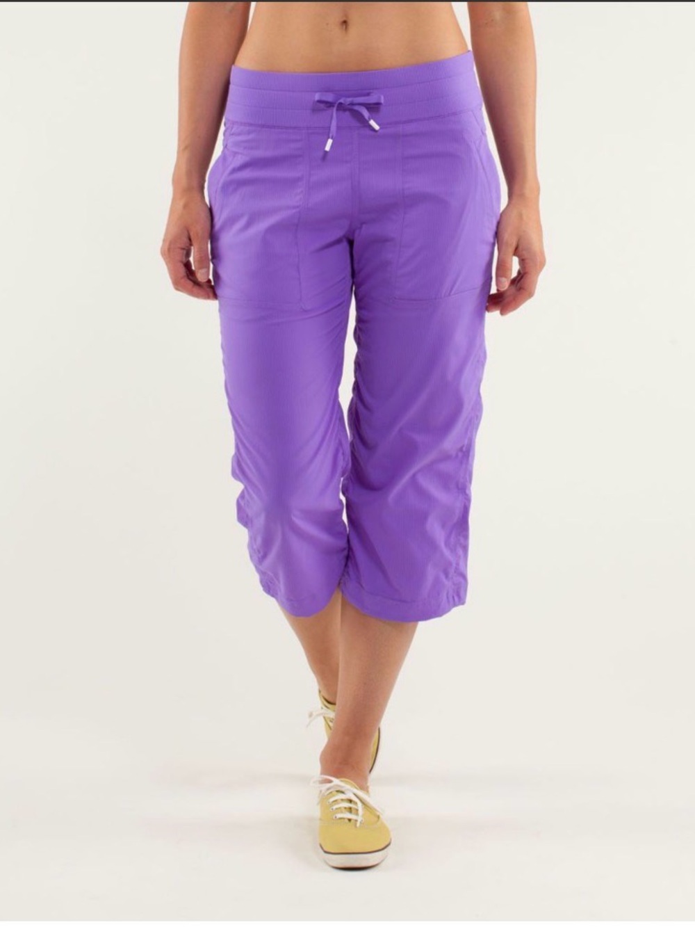 Lululemon Studio Crop *No Liner Power Purple